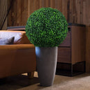 Artificial grass balls for party and event decoration
