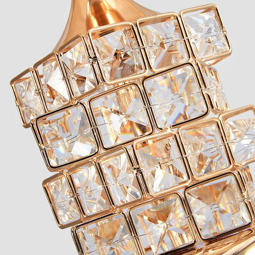 Modern crystal table lamp for luxury interior decoration - vue 2 sur 10