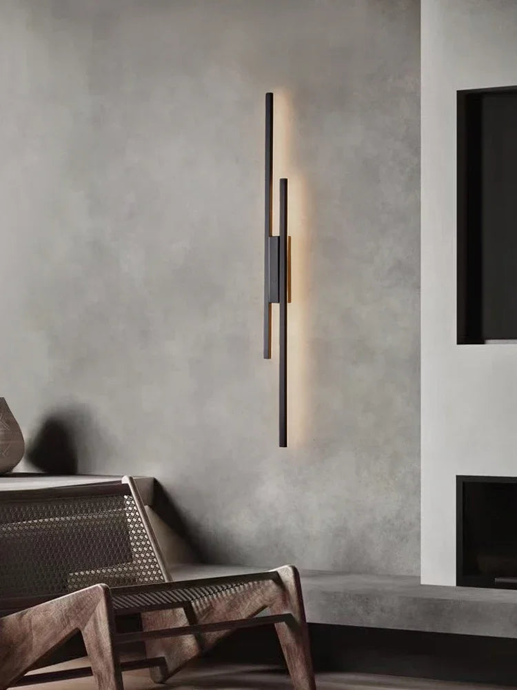 Copper wall light for modern and creative decoration