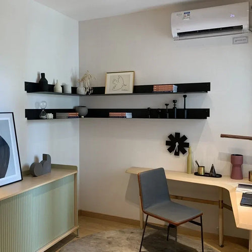 metal wall storage racks for creative decoration - vue 3 sur 6