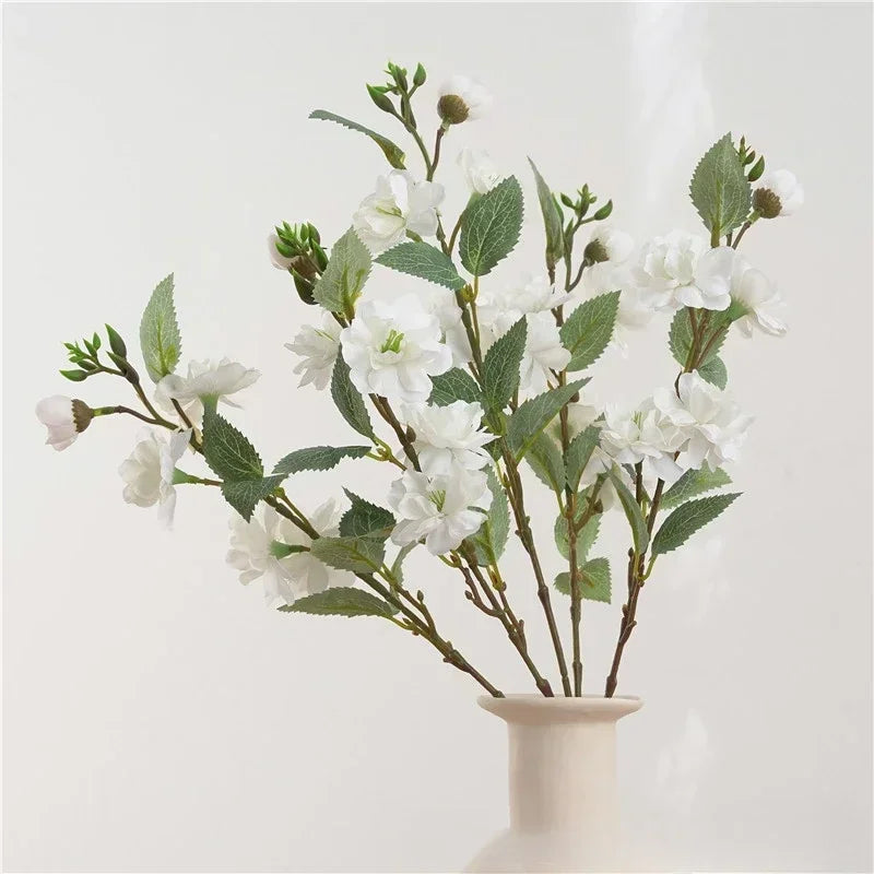 Artificial silk rose bouquet for interior decoration