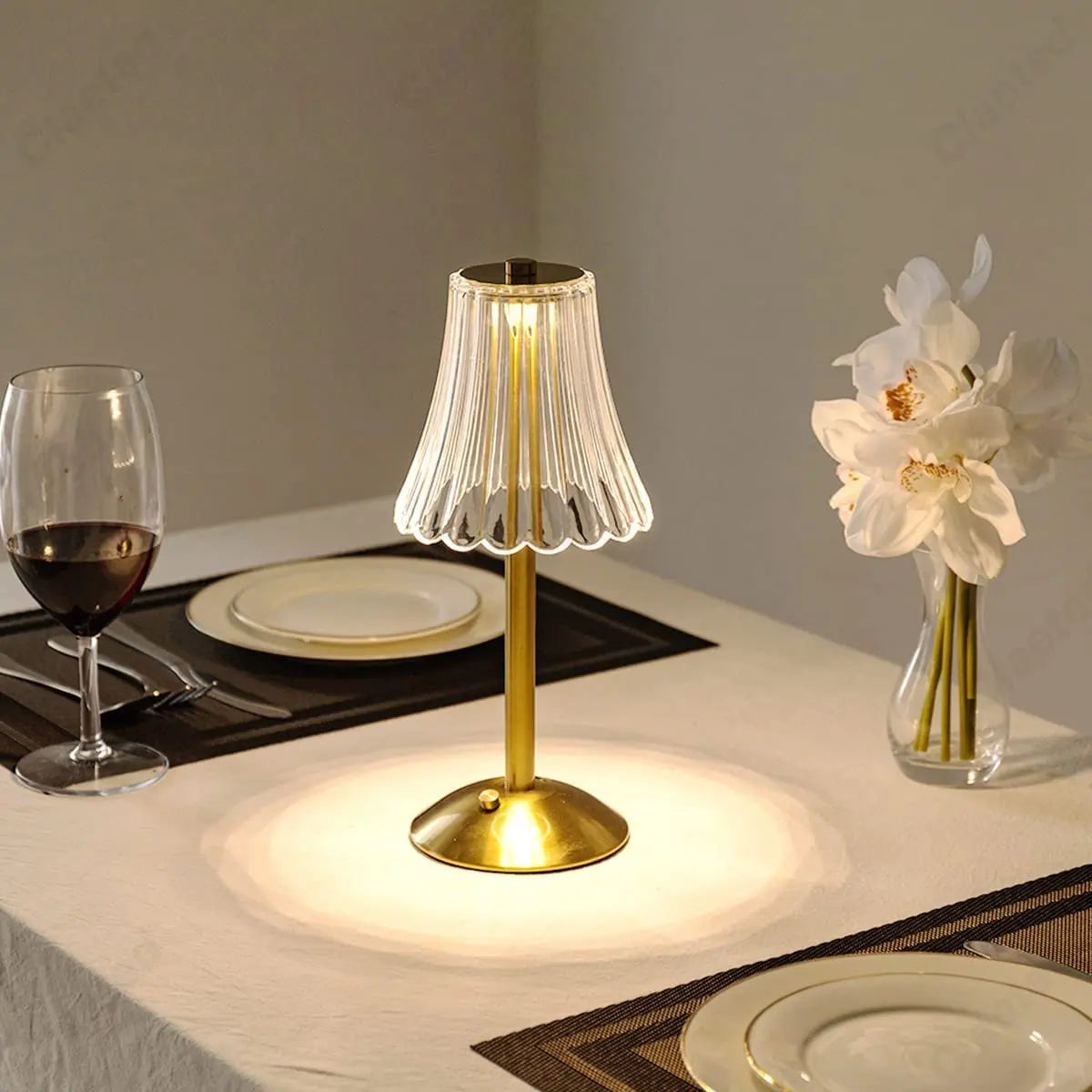 Wireless touch LED table lamp - vue 5 sur 6