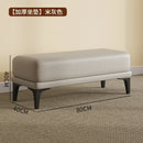 Nordic modern velvet stool unique and space-saving pouf