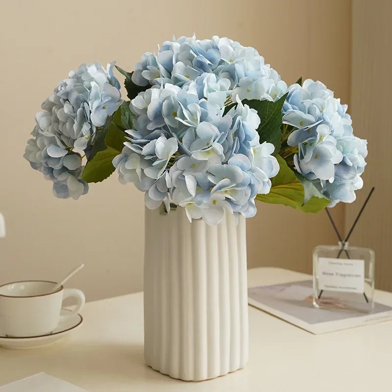artificial hydrangea flowers for elegant and durable decoration