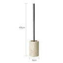 elegant travertine bathroom accessory set
