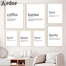 inspirational wall art about love and family