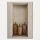 Modern bohemian still life art wall poster for interior décor