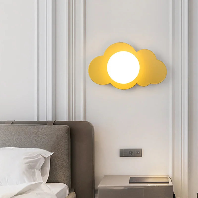 modern design cloud-shaped wall light for elegant interiors