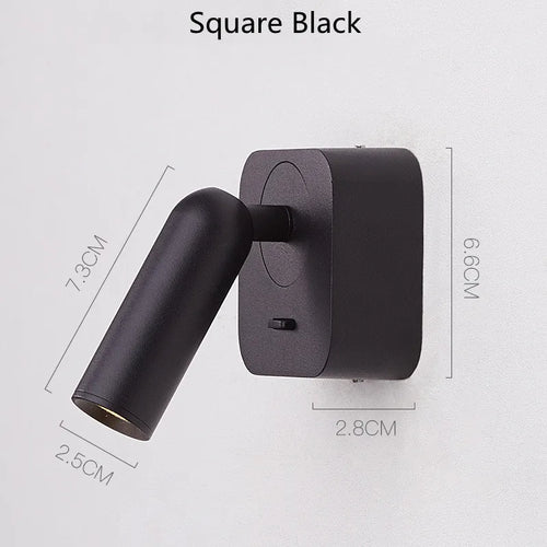 Modern rotatable LED wall light for interior decoration - vue 15 sur 20