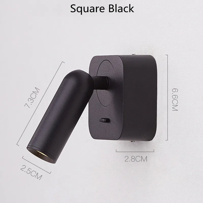 Modern rotatable LED wall light for interior decoration - vue 14 sur 20