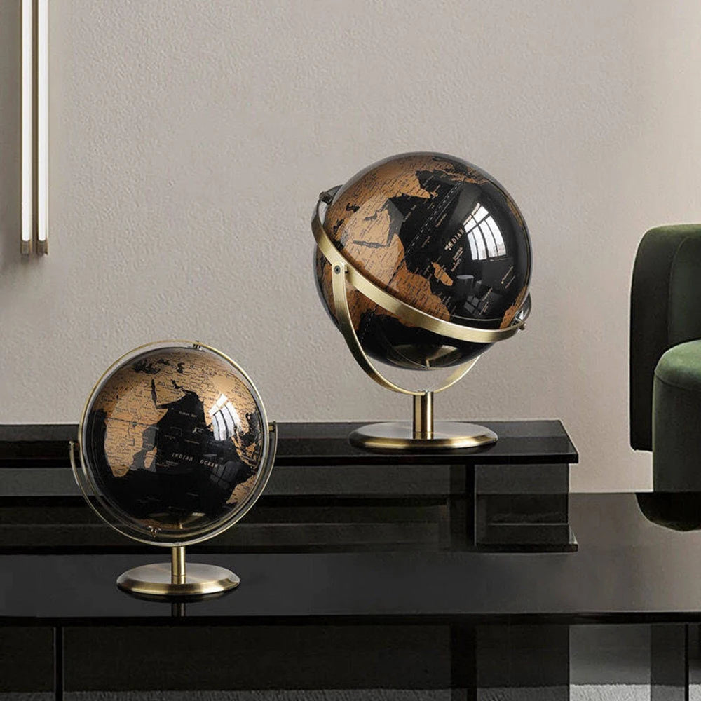 retro globe for decoration and creative learning - vue 4 sur 8
