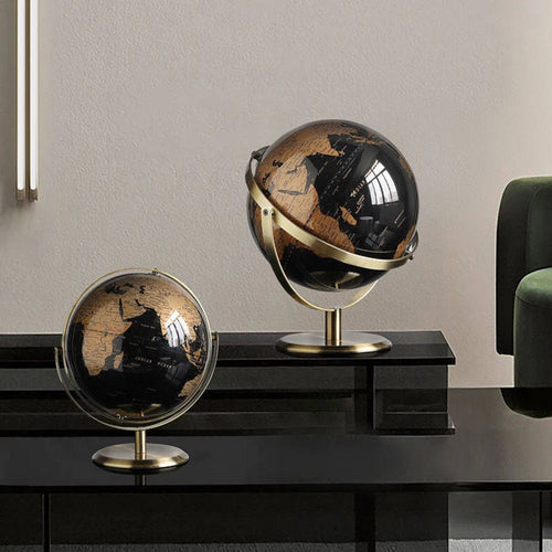 retro globe for decoration and creative learning - vue 5 sur 8