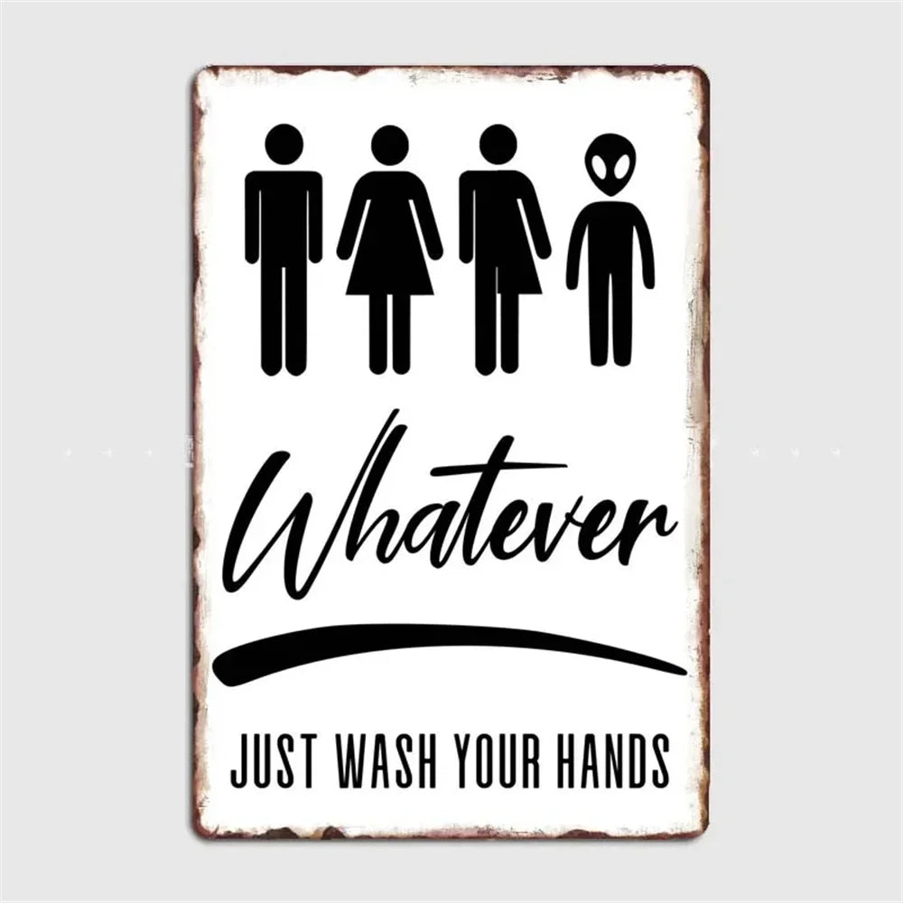 retro metal sign for fun wall decor - vue 22 sur 38