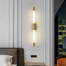 Modern double-headed minimalist and creative LED wall light