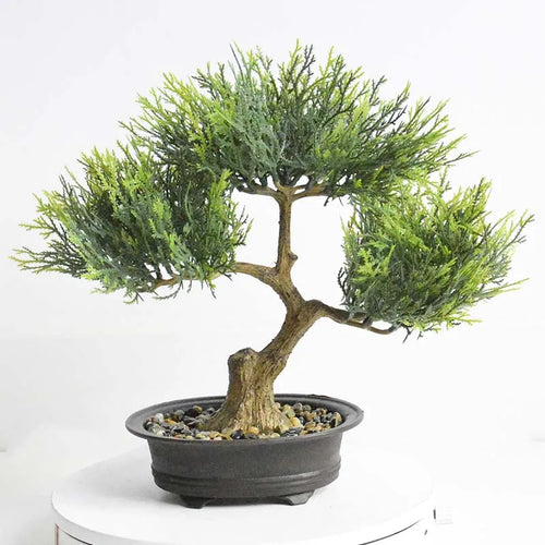 Chinese-style potted plant for indoor decoration