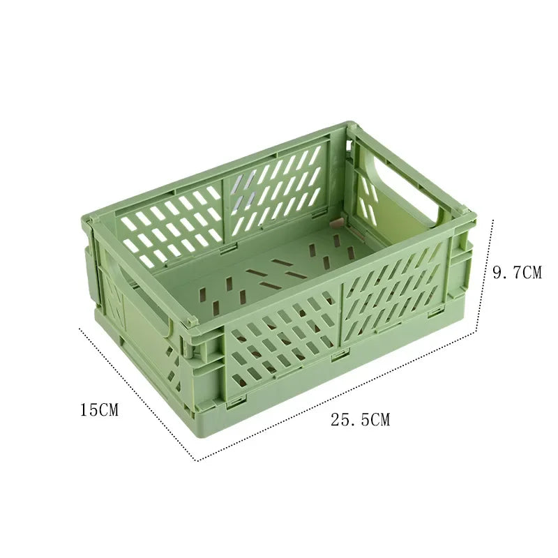 foldable storage basket for makeup jewelry toys and more - vue 24 sur 28