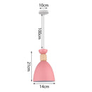 Retro nordic aluminium pendant light for indoor lighting