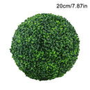 Artificial grass balls for party and event decoration