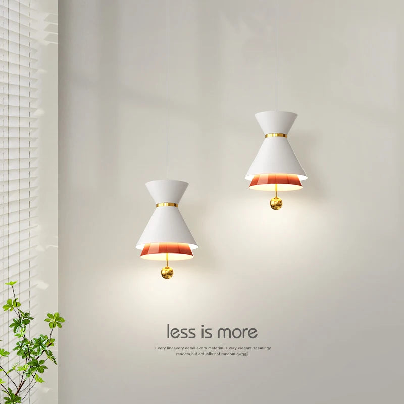 Creative adjustable smart touch pendant light for restaurant