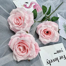 Silk floral decoration with roses and branches for parties
