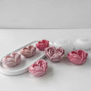 silicone love flower mold for candles and soap DIY