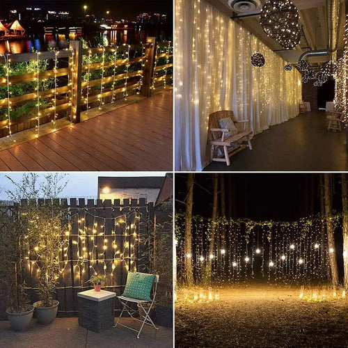 LED string light garland for Christmas and New Year decorations - vue 5 sur 9