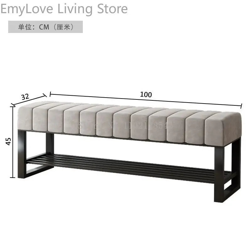 tabourets à langer nordiques meubles modernes pour salon et rangement - vue 22 sur 22