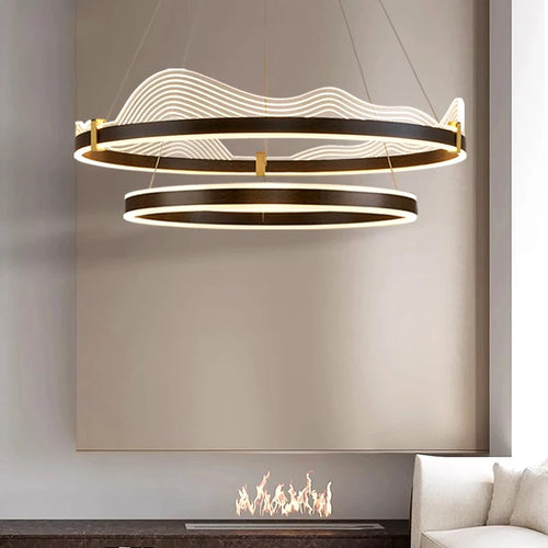 Modern pendant light for stylish interior lighting - vue 4 sur 17