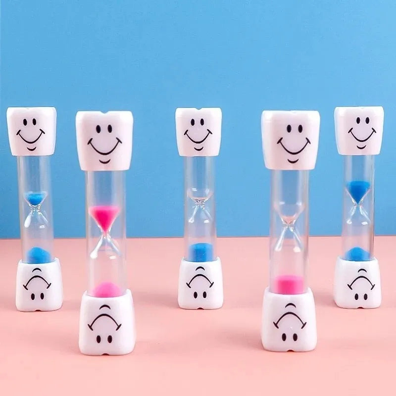 smiling tooth hourglass for kids fun and decorative gift