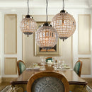 French medieval style K9 crystal pendant light for interior decoration