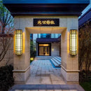 Chinese style outdoor marble wall light waterproof