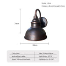 Industrial waterproof outdoor wall light for garden and courtyard