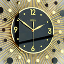 luxury creative design silent wall clock for modern decoration