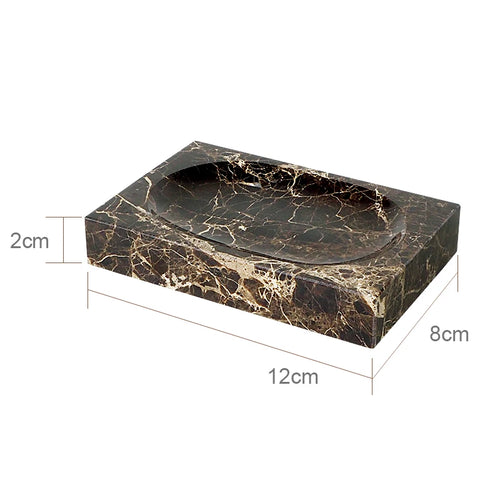 natural marble bathroom accessories luxury set - vue 22 sur 27