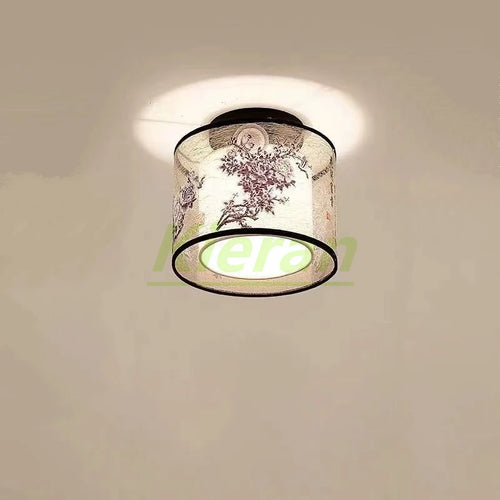 Modern lotus bird LED ceiling light for hotel decoration - vue 28 sur 30