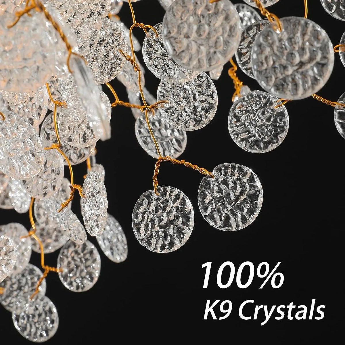 lustre en cristal moderne design luxe pour intérieur - vue 4 sur 6