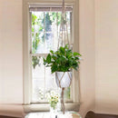 macrame plant hanger for indoor and outdoor use