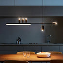 Modern suspended LED chandelier for interior decoration