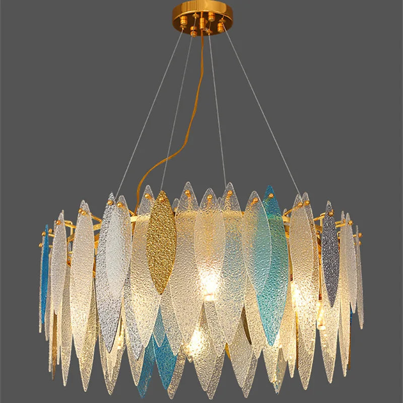 Nordic glass chandelier for elegant interior decor