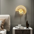 Modern decorative LED butterfly wall light for indoor use