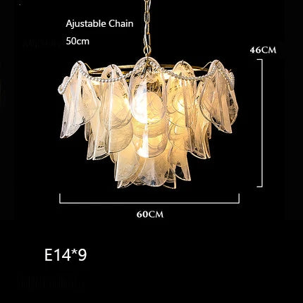 Modern creative cloud design glass pendant chandelier - vue 11 sur 18