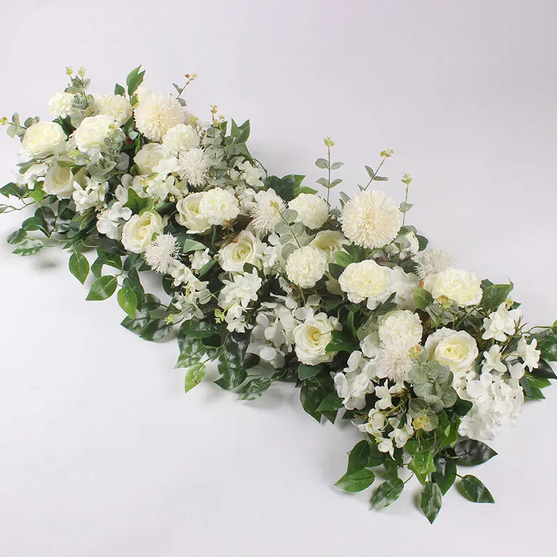 Artificial flower wall decoration for weddings and events
