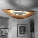 Modern minimalist Danish design wooden chandelier