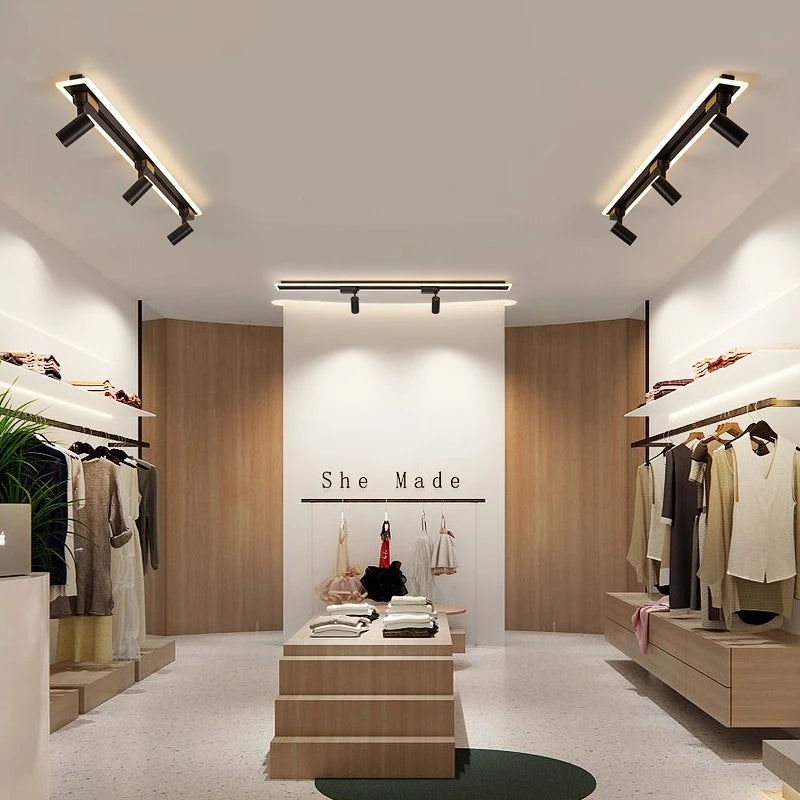 Modern acrylic pendant light with minimalist LED design - vue 5 sur 17