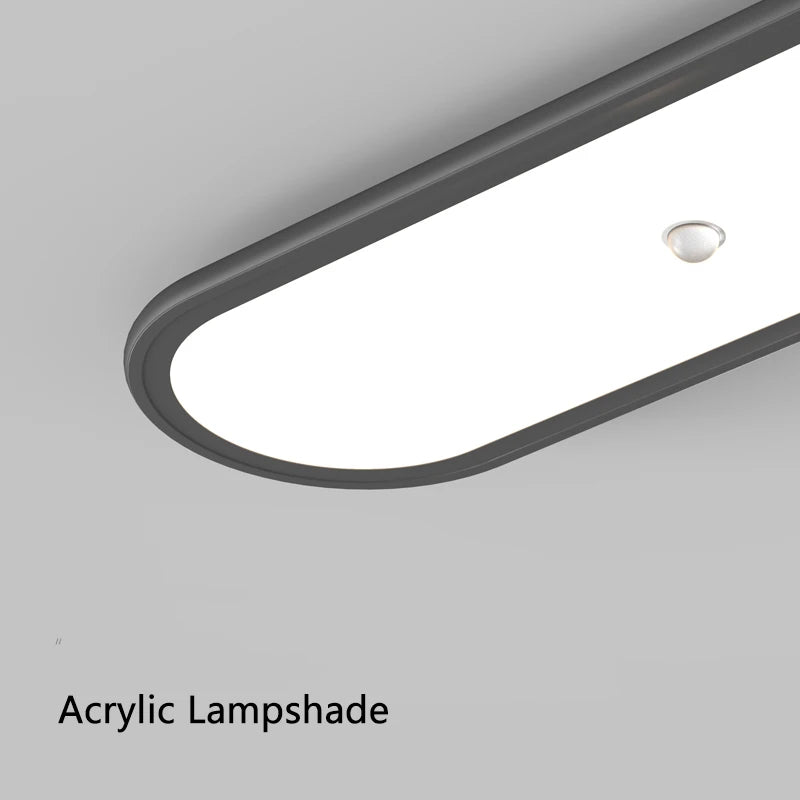Modern round ceiling light with PIR motion sensor - vue 6 sur 18