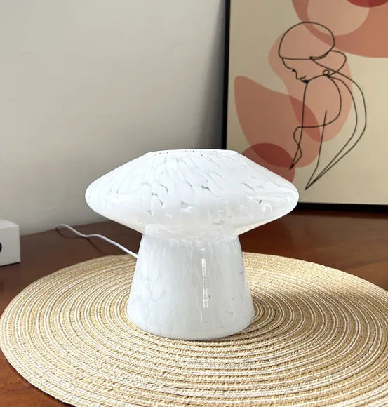 Creative UFO LED bedside lamp with dimmer