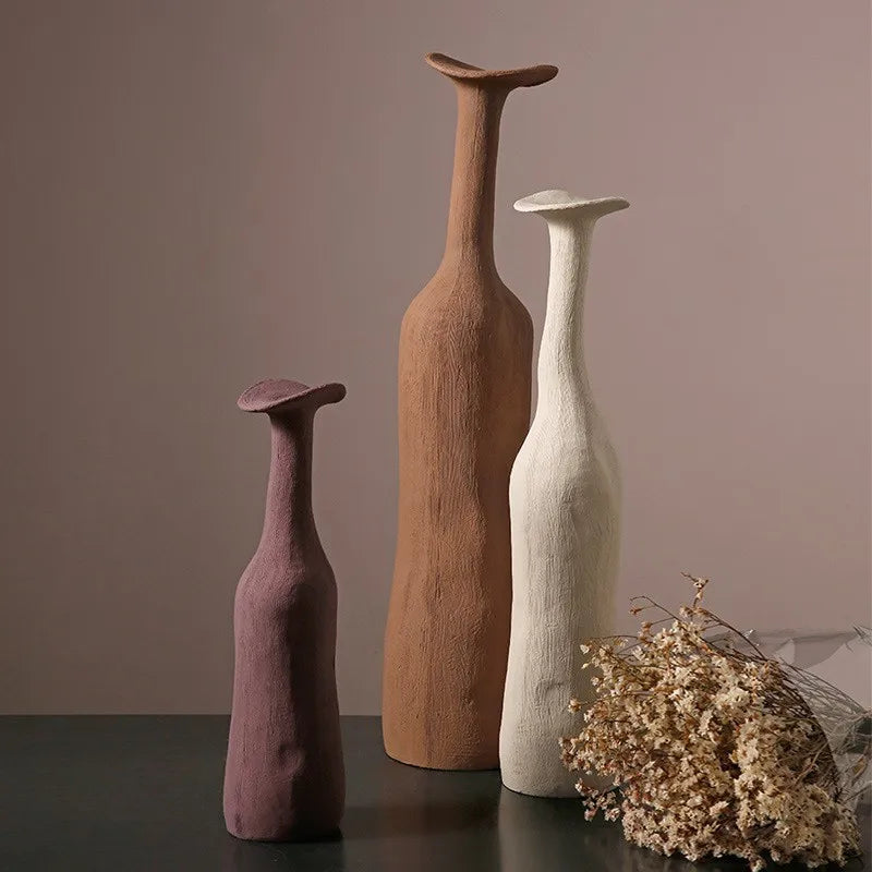 Nordic modern decoration vase flower arrangement simple art