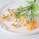 30 artificial flower heads for decoration and floral arrangements