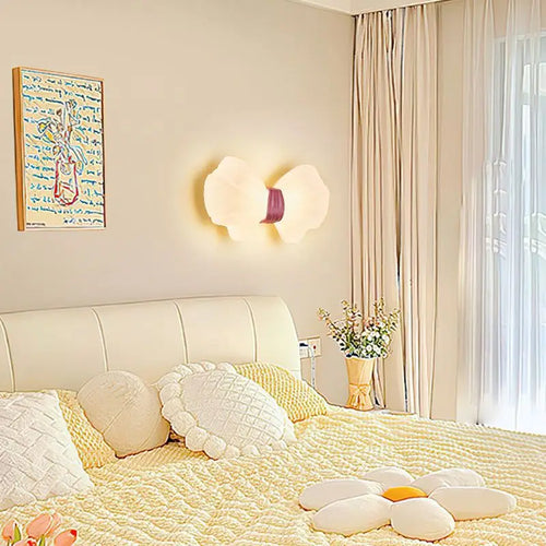 Nordic bow wall light for children's room - vue 4 sur 7