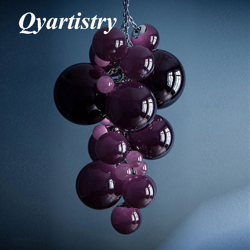 Modern Nordic design LED grape pendant ceiling light 2023